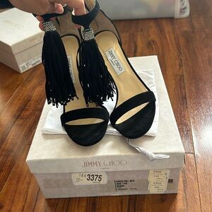 Jimmy choo viola 100 Sue  suede heels